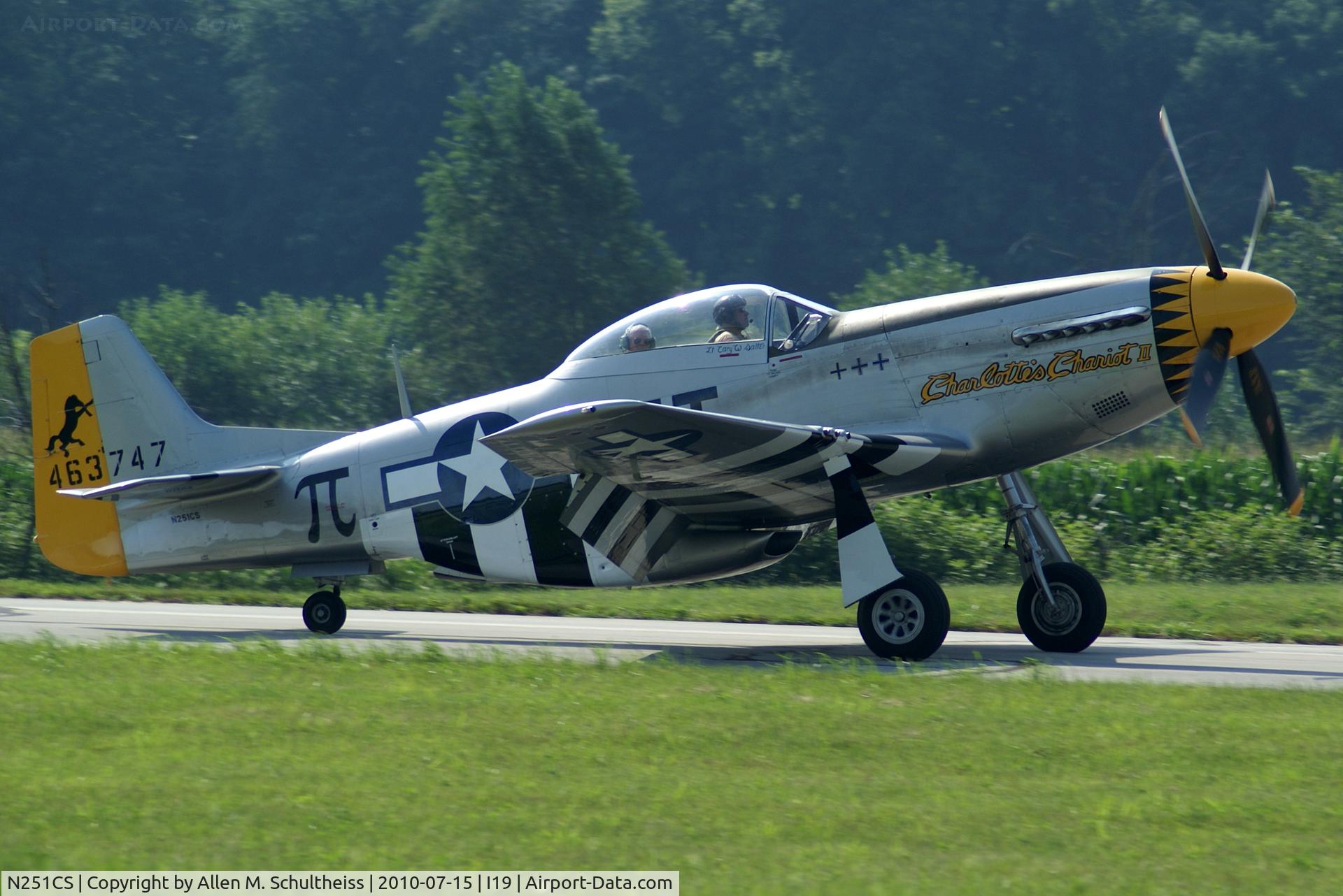 N251CS, North American F-51D Mustang C/N 44-74977N, F51D