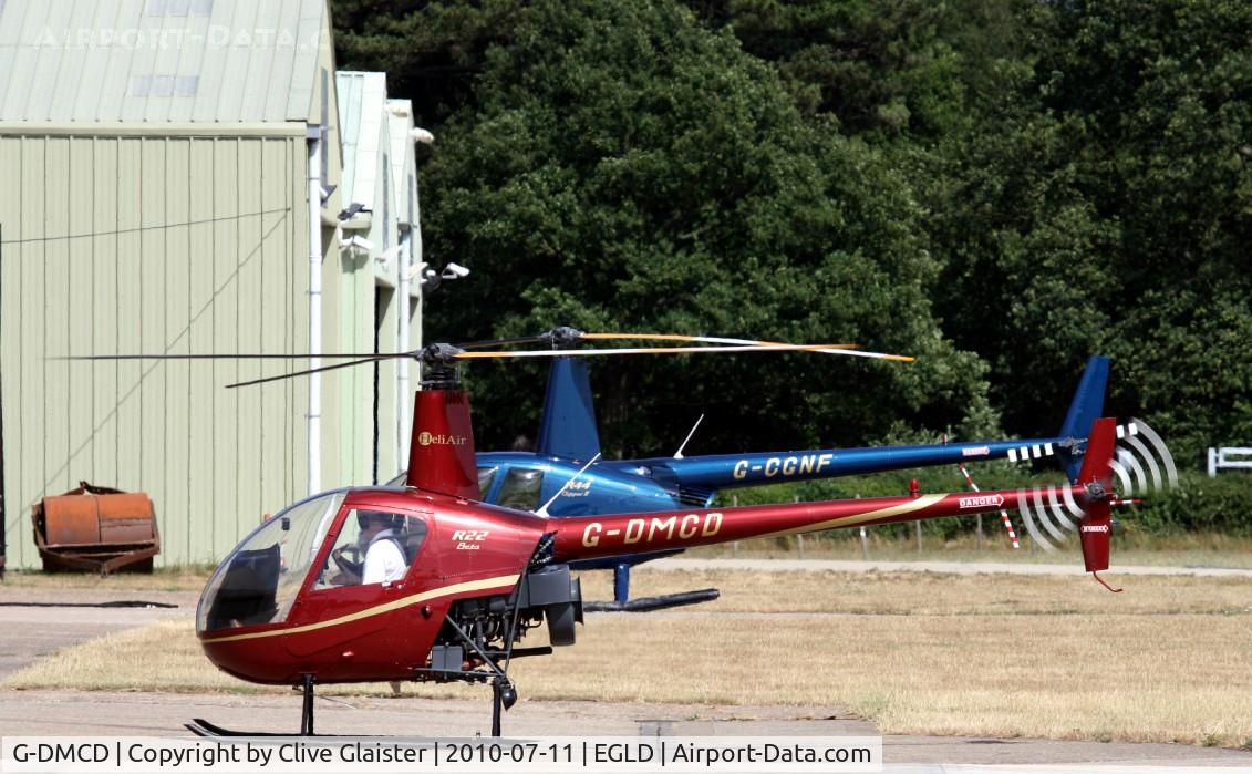 G-DMCD, 1989 Robinson R22 Beta C/N 1201, canx re-registered G-LINS 18.8.2010
