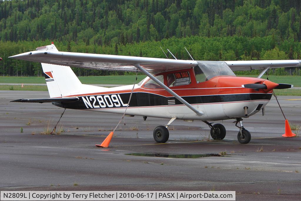 N2809L, 1967 Cessna 172H C/N 17256009, 1967 Cessna 172H, c/n: 17256009 at Soldotna