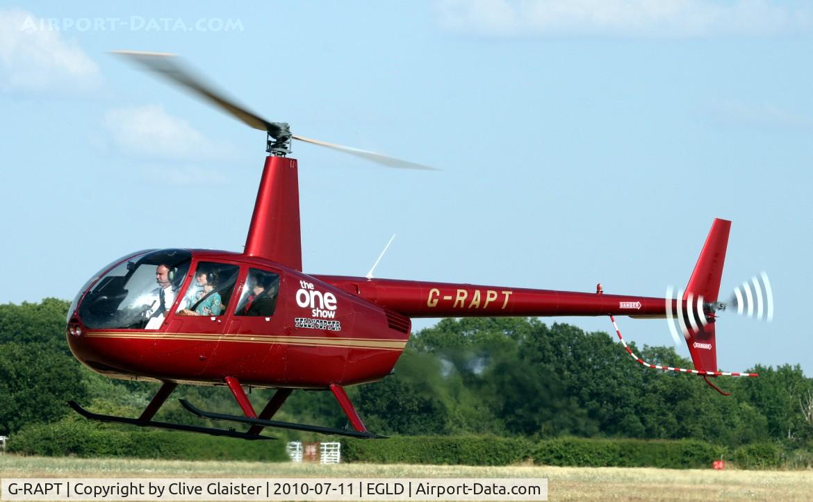 G-RAPT, 2009 Robinson R44 Raven II C/N 12791, Canx to Switzerland 30.3.2011, became HB-ZLD