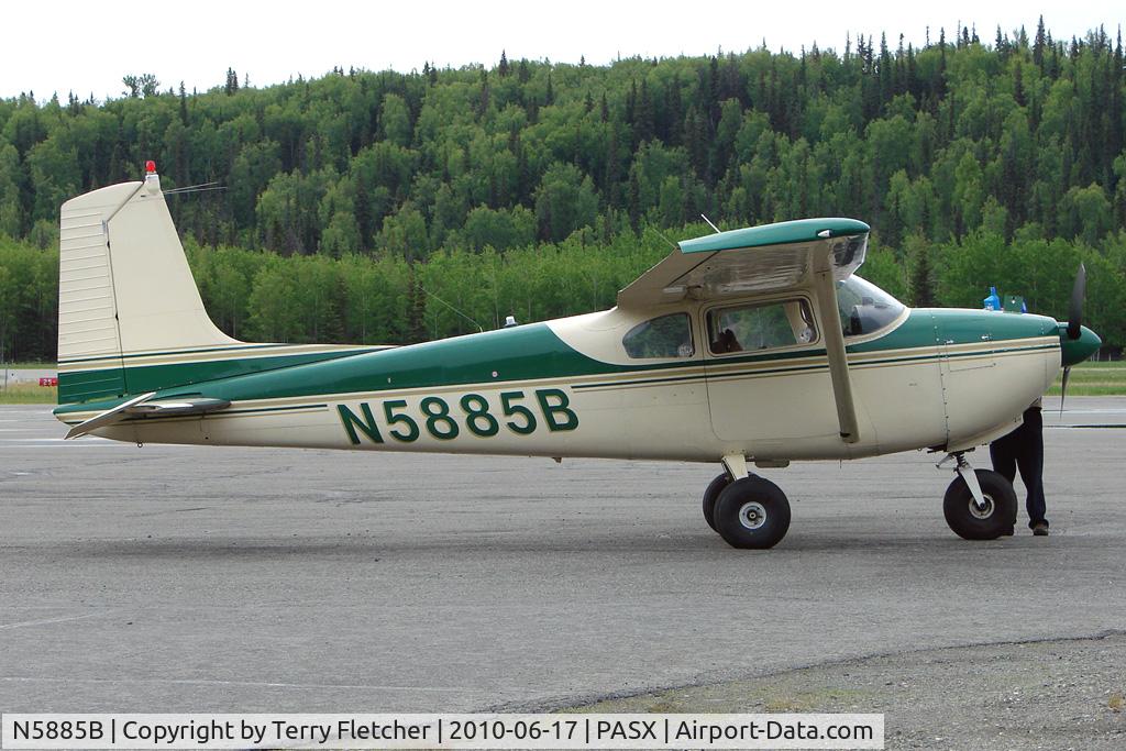 N5885B, 1956 Cessna 182A Skylane C/N 33885, 1956 Cessna 182A, c/n: 33885 at Soldotna