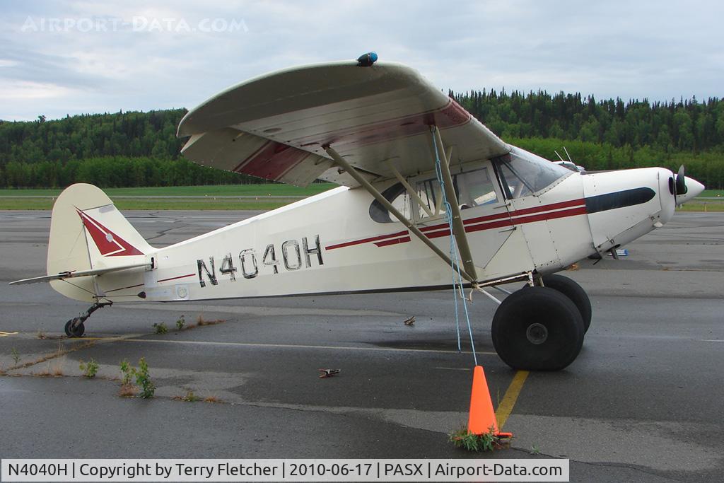 N4040H, 1947 Piper PA-12 Super Cruiser C/N 12-3467, 1947 Piper PA-12, c/n: 12-3467 at Soldotna