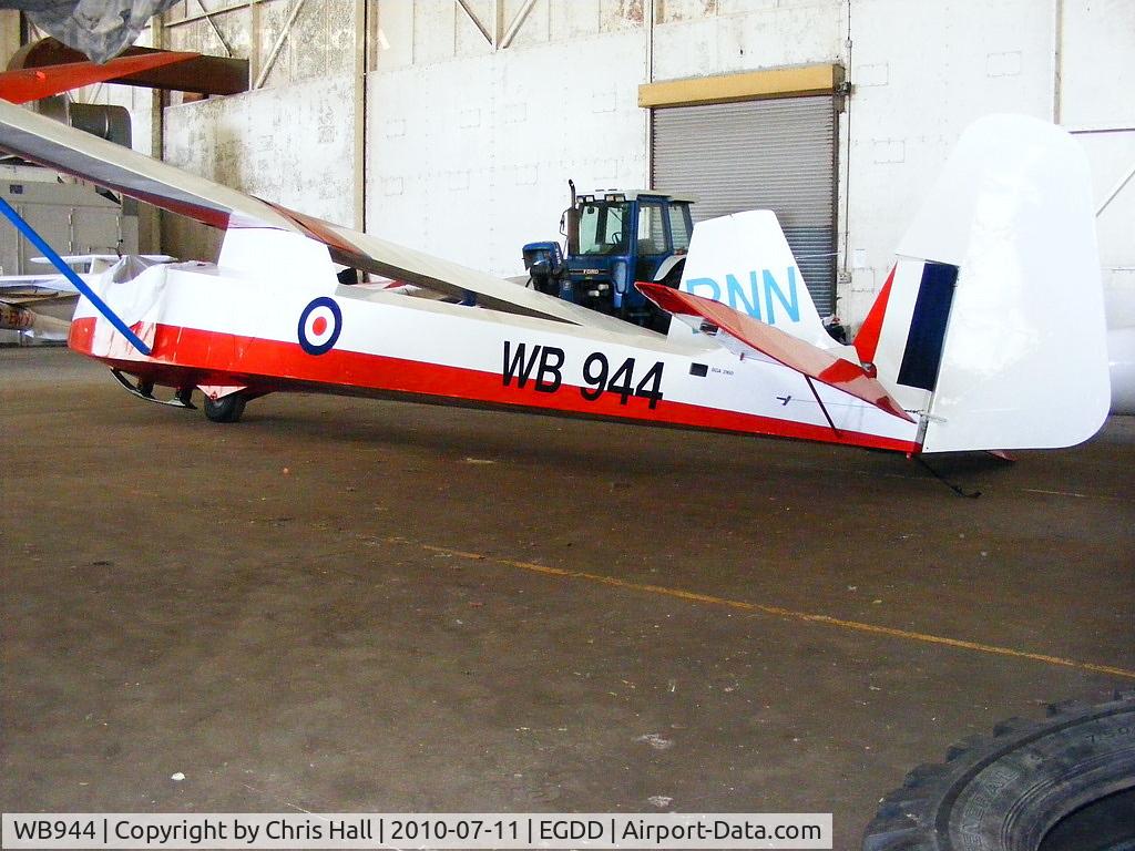 WB944, 1949 Slingsby T-21B Sedbergh TX.1 C/N 611, Slingsby T21 at Bicester