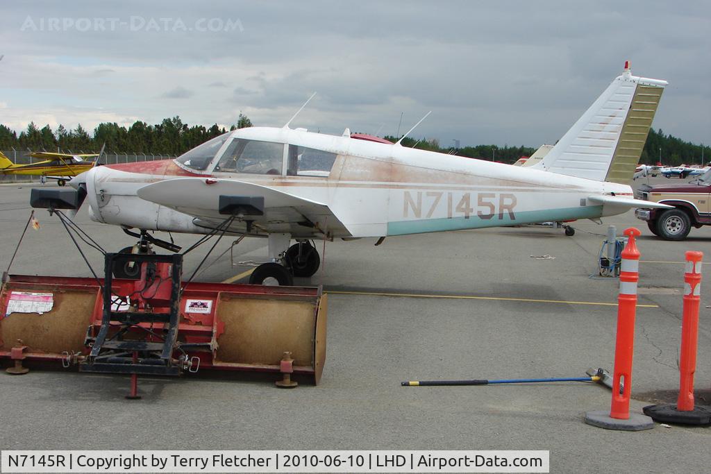 N7145R, 1966 Piper PA-28-140 C/N 28-21851, 1966 Piper PA-28-140, c/n: 28-21851 at Lake Hood