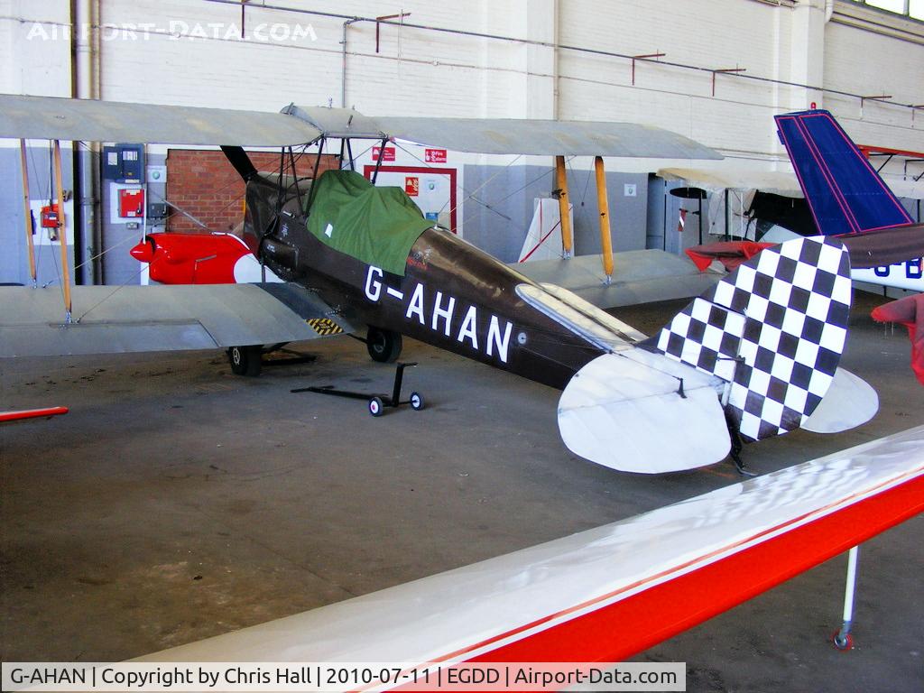 G-AHAN, 1944 De Havilland DH-82A Tiger Moth II C/N 86553, Built by Morris Motors as PG644