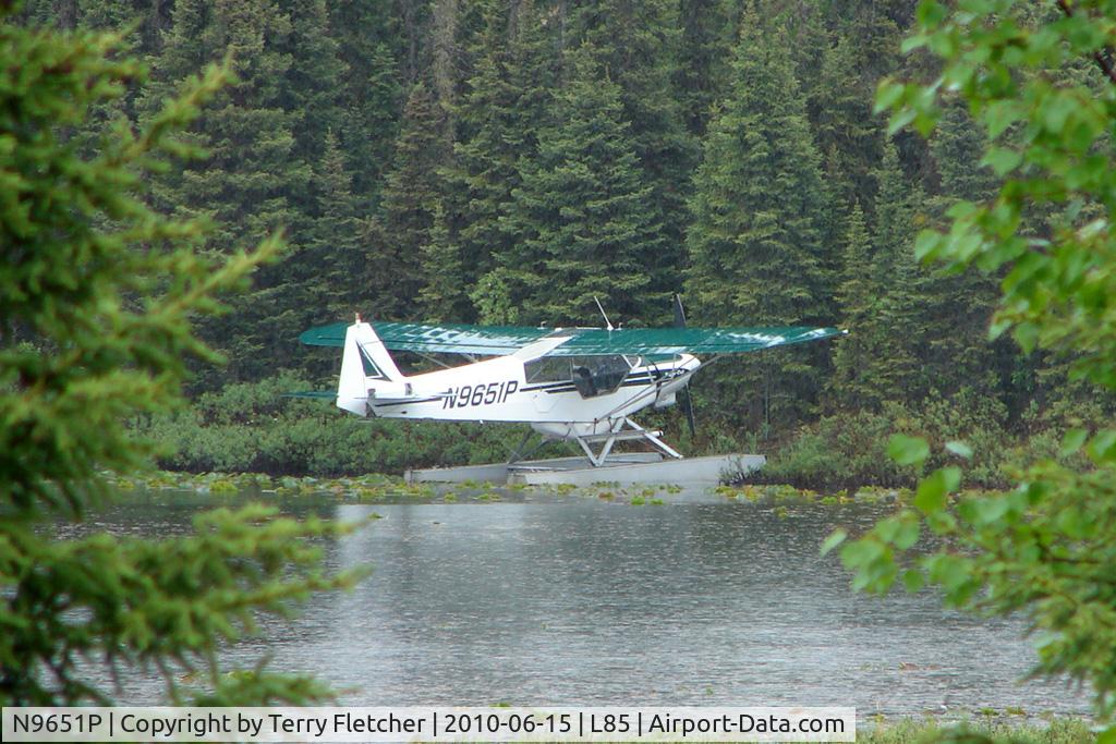 N9651P, 1974 Piper PA-18-150 Super Cub C/N 18-7409142, 1974 Piper PA-18-150, c/n: 18-7409142 on Mackey Lake Soldotna