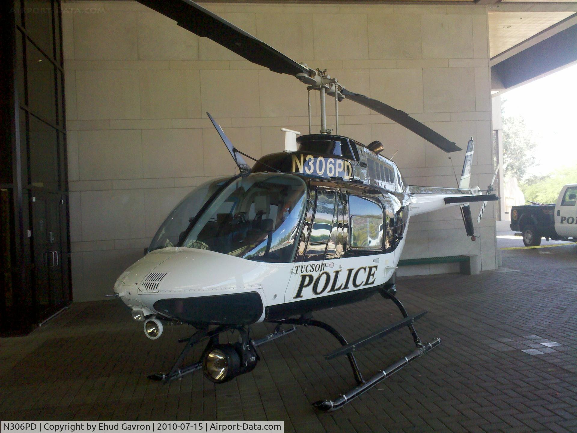 N306PD, 2005 Bell 206B C/N 4588, Tucson Police's N306PD callsign 