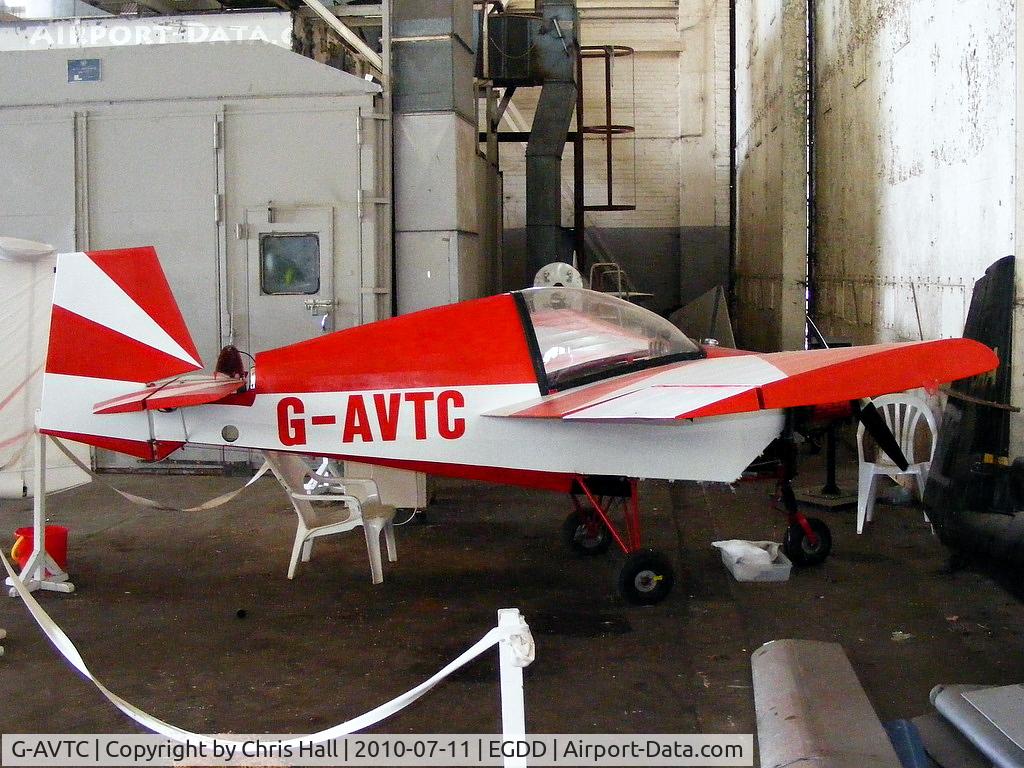 G-AVTC, 1967 Slingsby T-66 Nipper 3 C/N S106, Crashed at Redhill on 17th May 78. after a long period of storage in Scotland it was rebuilt and flew again on 28th April 06