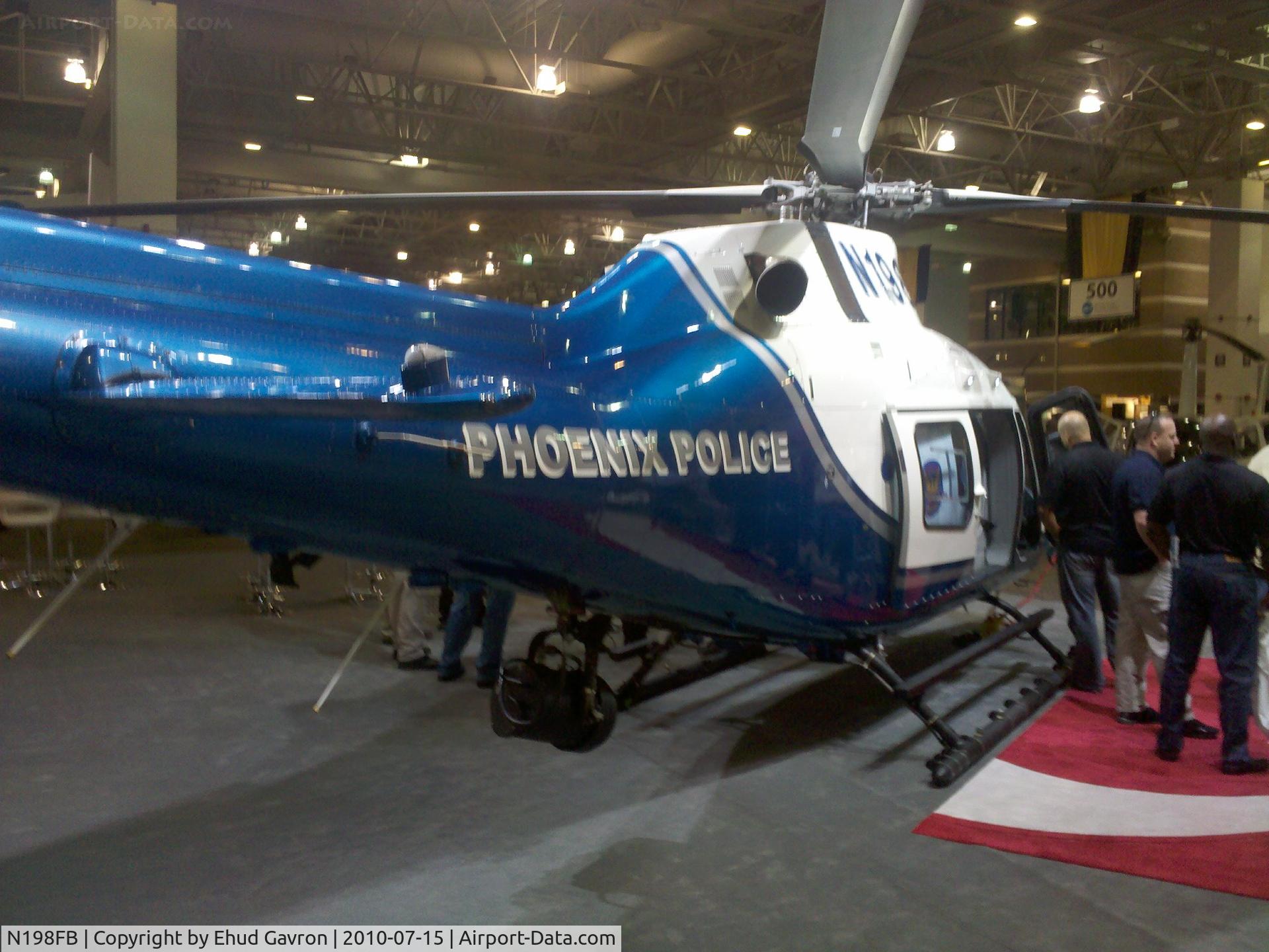 N198FB, 2006 Agusta A-119 C/N 14509, Phoenix Police helicopter on display at the Airborne Law Enforcement Assocation convention, Tucson Convention Center, Tucson AZ.