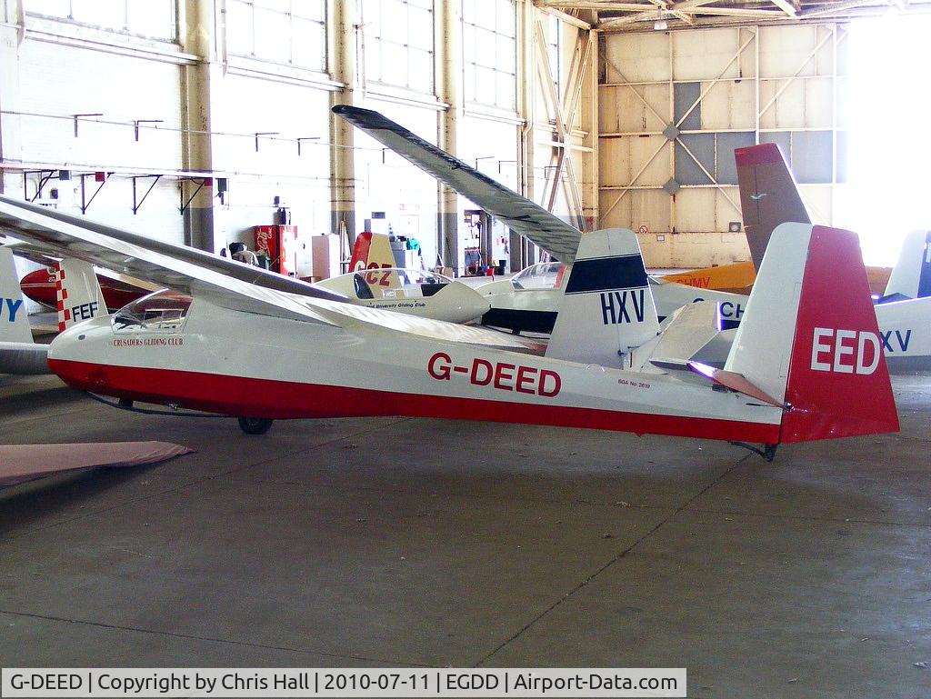 G-DEED, 1959 Schleicher K-8B C/N 590, Windrushers Gliding Club, Schleicher K-8B