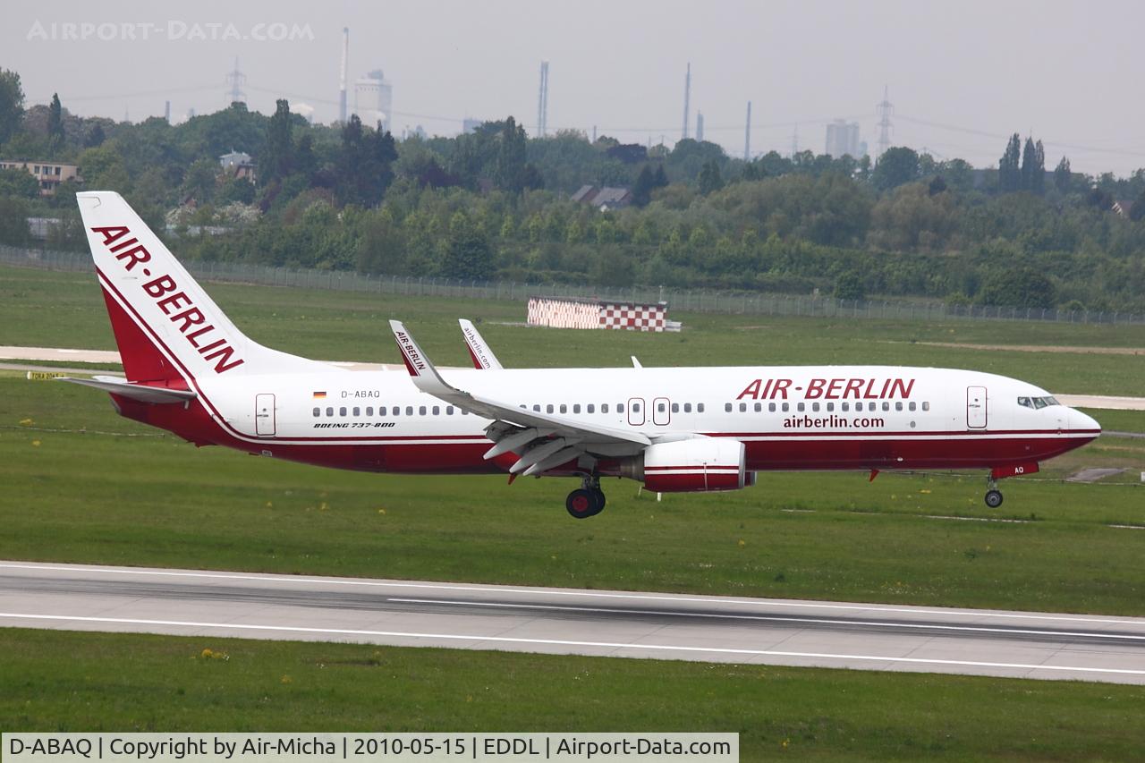 D-ABAQ, 1998 Boeing 737-86J C/N 28071, Air Berlin, Boeing 737-86J (WL), CN: 28071/133