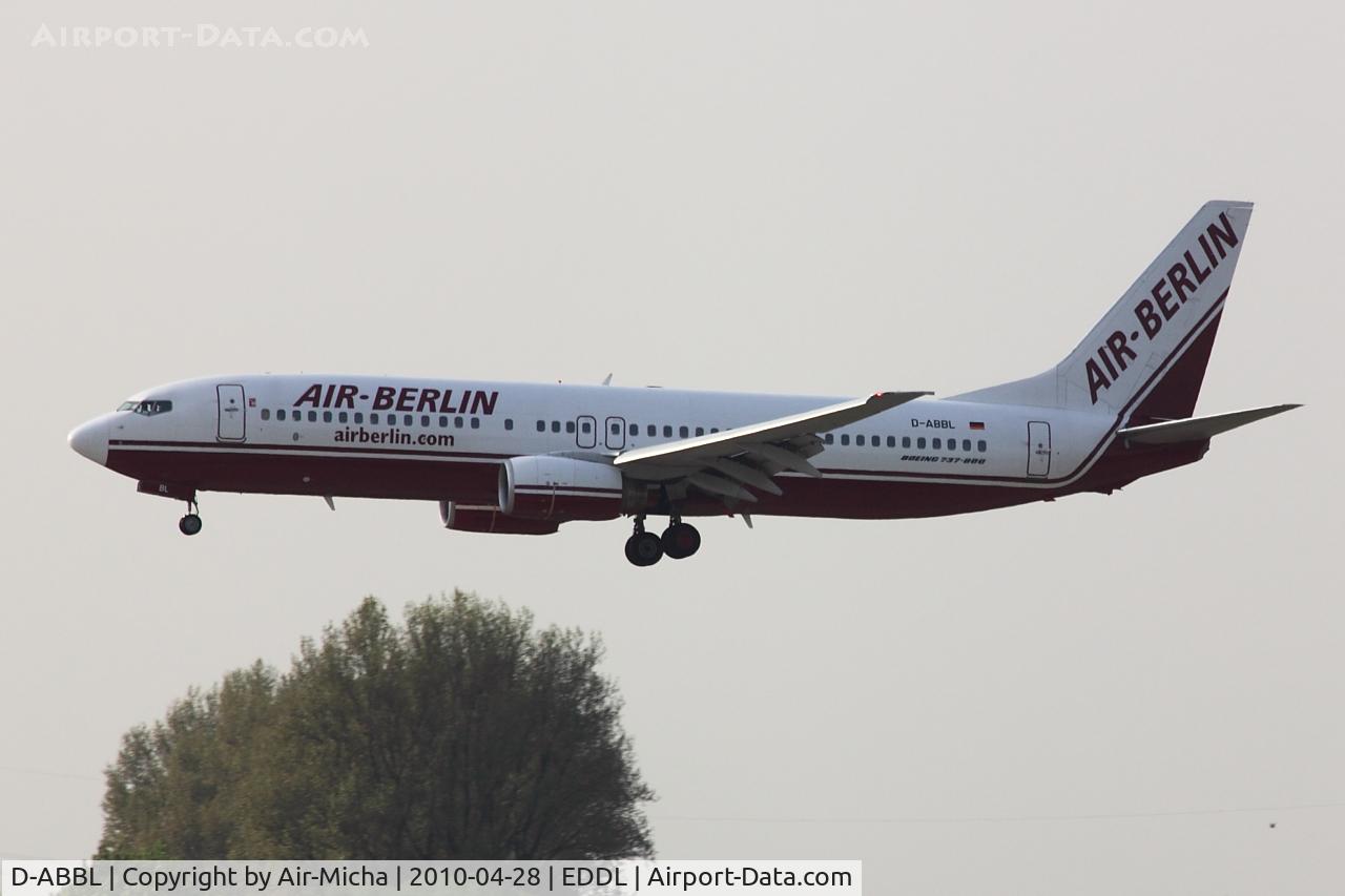 D-ABBL, 1998 Boeing 737-85F C/N 28821, Air Berlin, Boeing 737-85F, CN: 28821/151