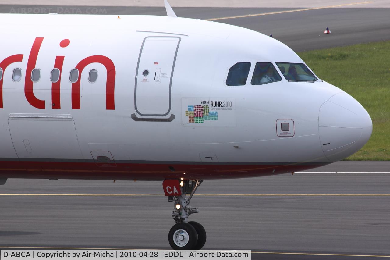D-ABCA, 2008 Airbus A321-211 C/N 3708, Air Berlin, Airbus A321-211, CN: 3708
