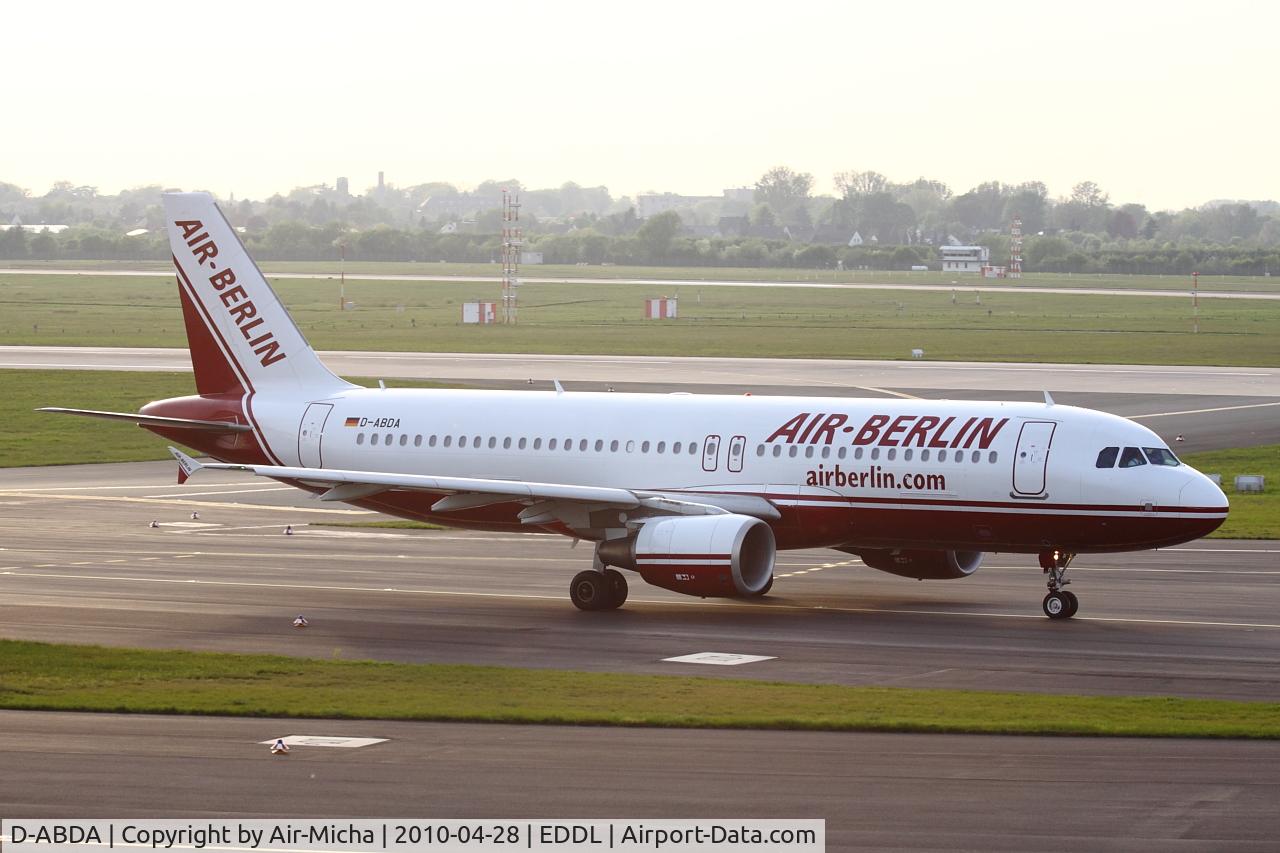 D-ABDA, 2005 Airbus A320-214 C/N 2539, Air Berlin, Airbus A320-214, CN: 2539