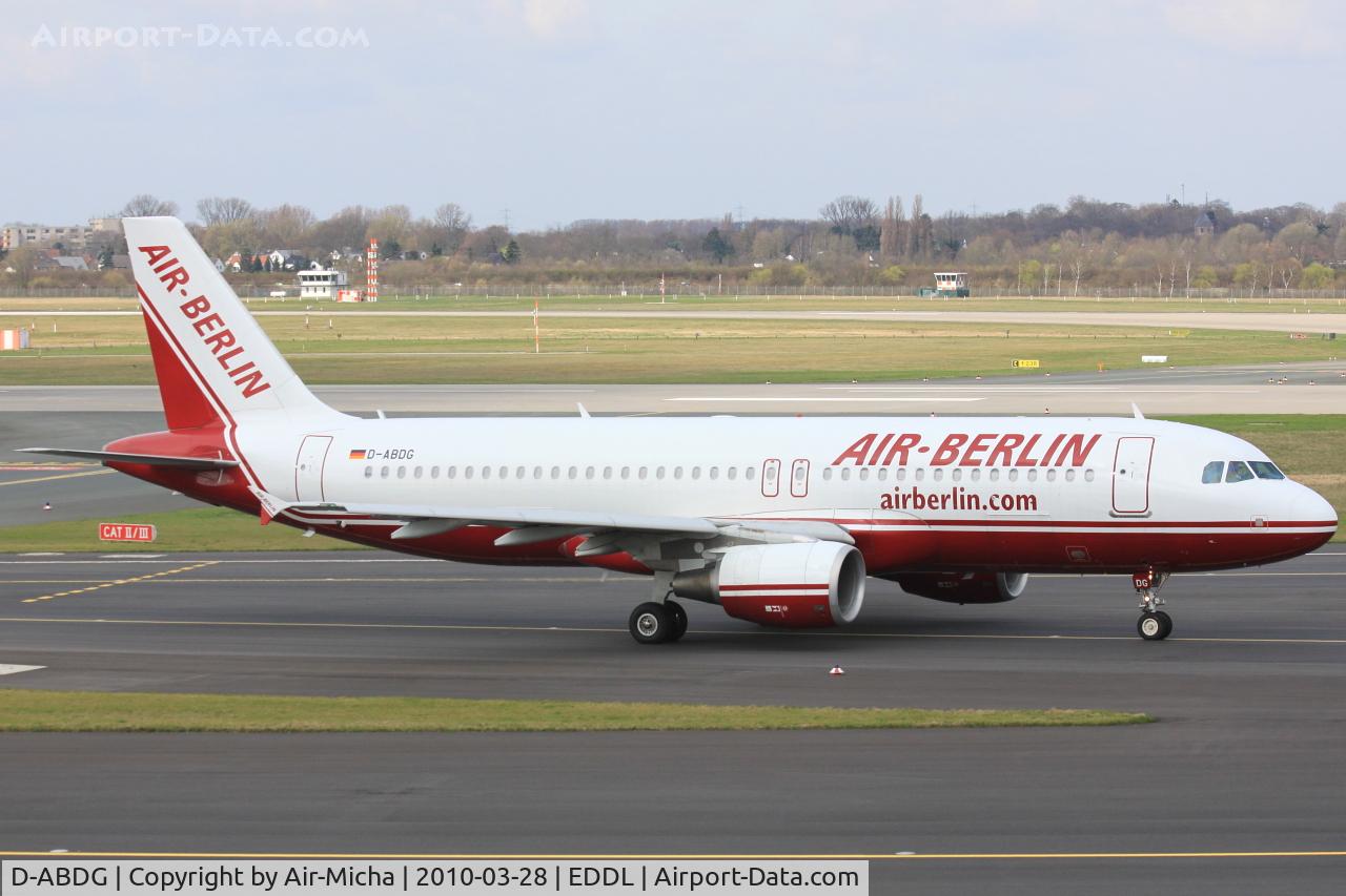 D-ABDG, 1999 Airbus A320-214 C/N 2835, Air Berlin, Airbus A320-214, CN: 2835
