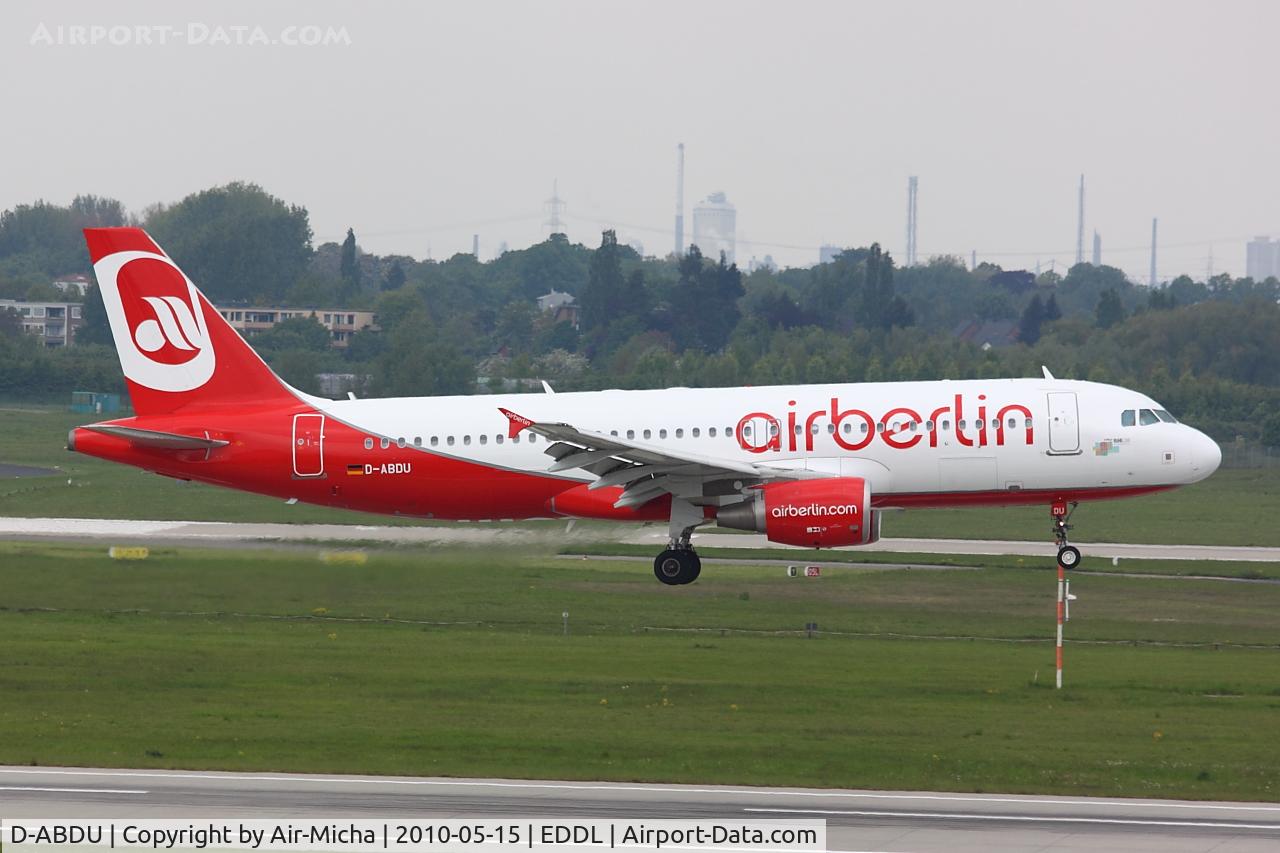 D-ABDU, 2008 Airbus A320-214 C/N 3516, Air Berlin, Airbus A320-214, CN: 3516