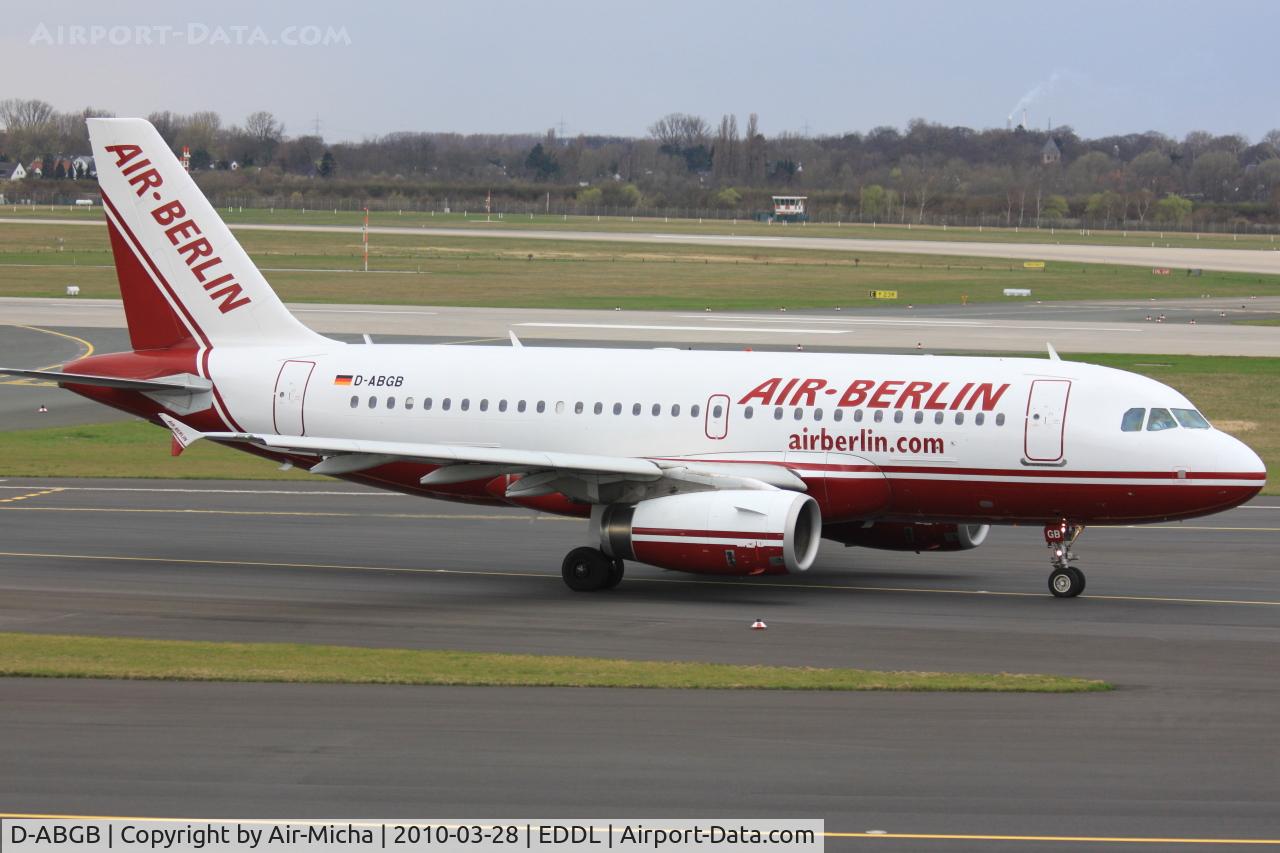 D-ABGB, 2005 Airbus A319-132 C/N 2467, Air Berlin, Airbus A319-132, CN: 2467