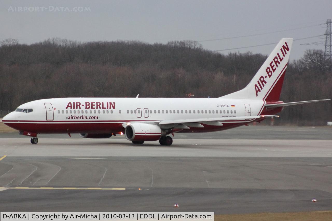 D-ABKA, 1999 Boeing 737-82R C/N 29329, Air Berlin, Boeing 737-82R, CN: 29329/224