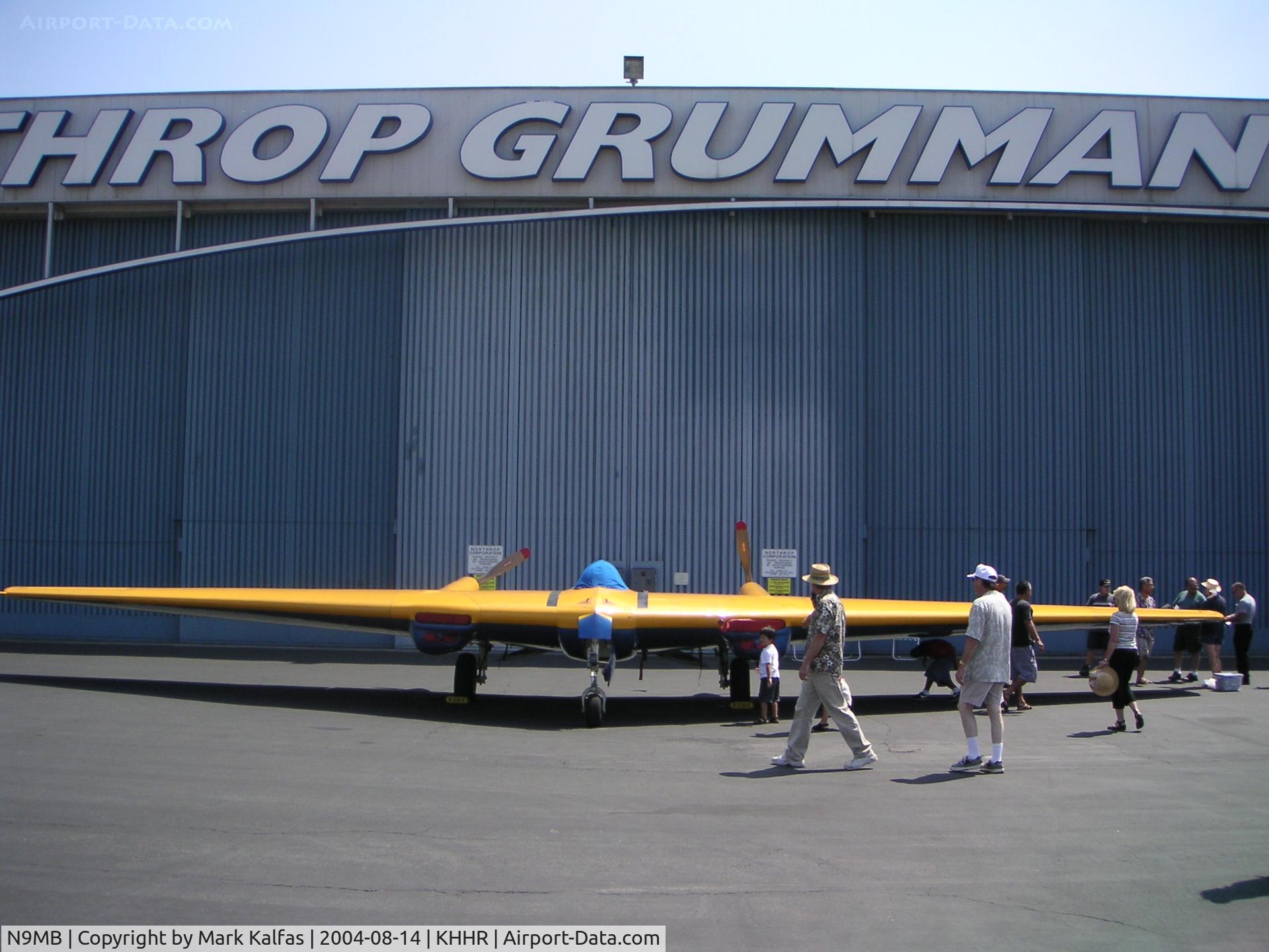 N9MB, 1945 Northrop N9M C/N 04, Northrop N9MB Flying Wing at the 2004 Air Faire KHHR.