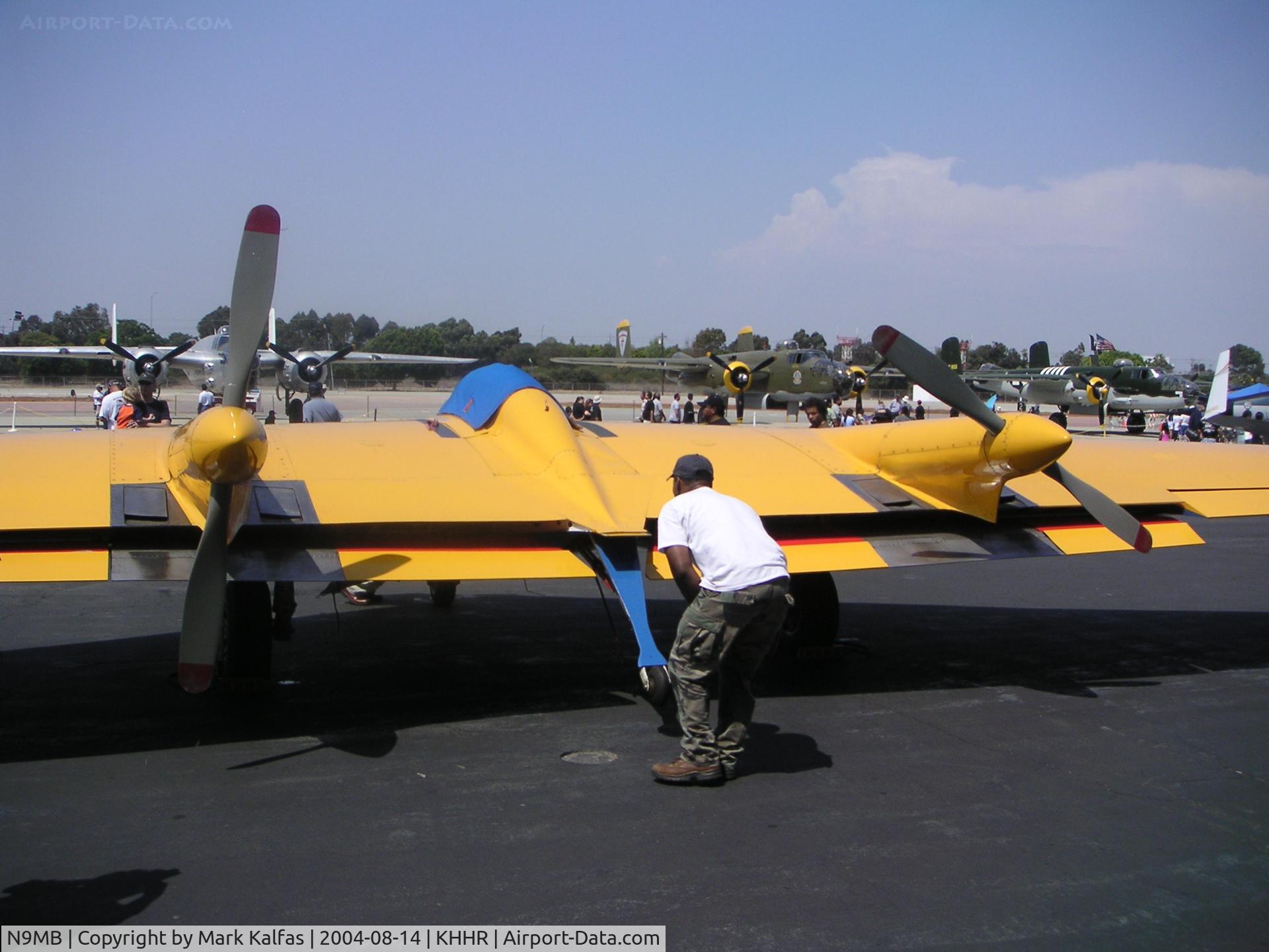 N9MB, 1945 Northrop N9M C/N 04, Northrop N9MB Flying Wing is now registered N9MB