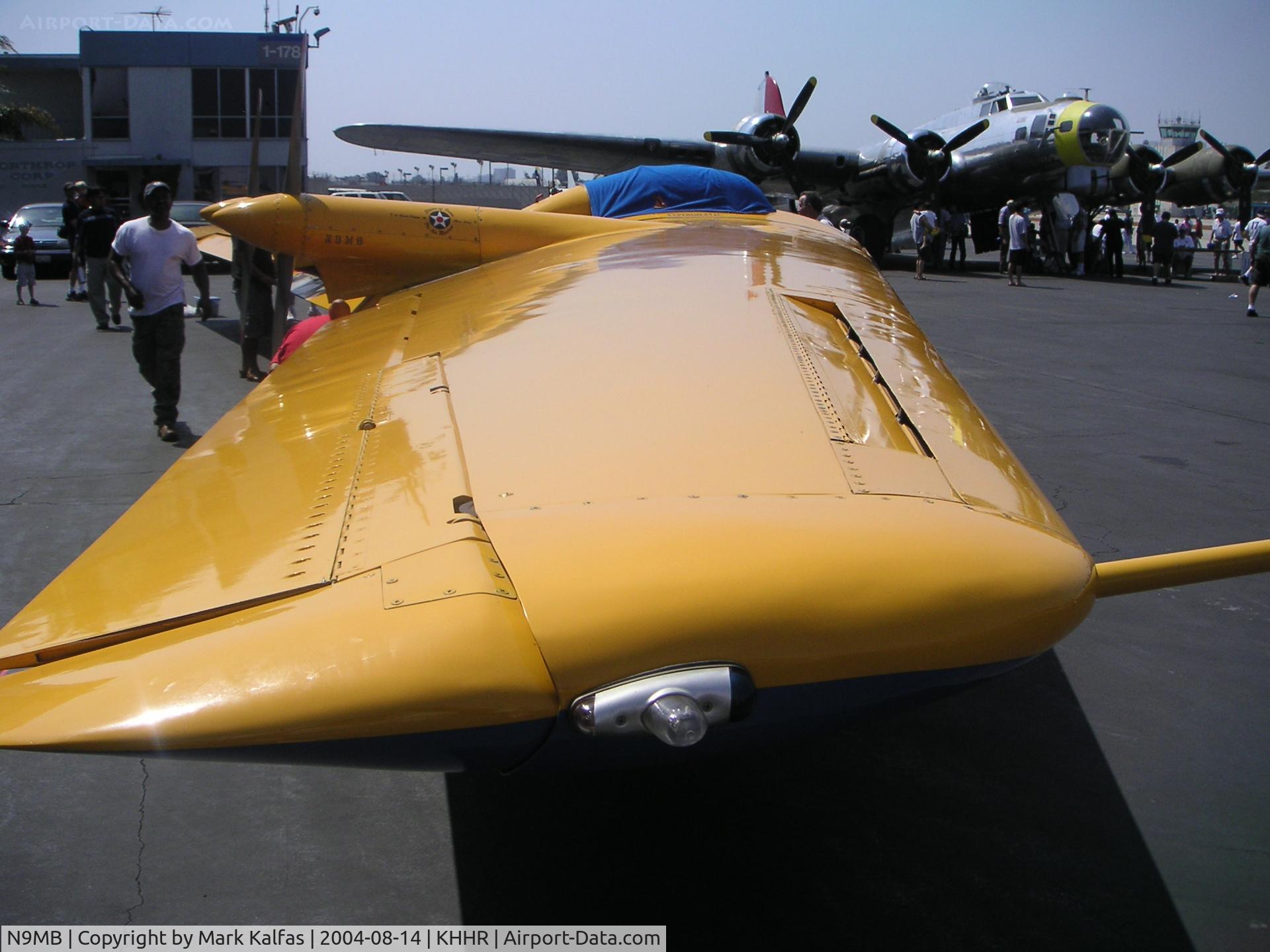 N9MB, 1945 Northrop N9M C/N 04, Northrop N9MB Flying Wing is now registered N9MB
