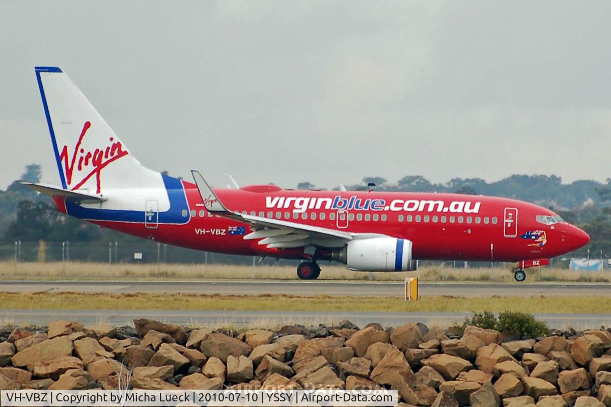 VH-VBZ, 2005 Boeing 737-7FE C/N 34322, At Sydney