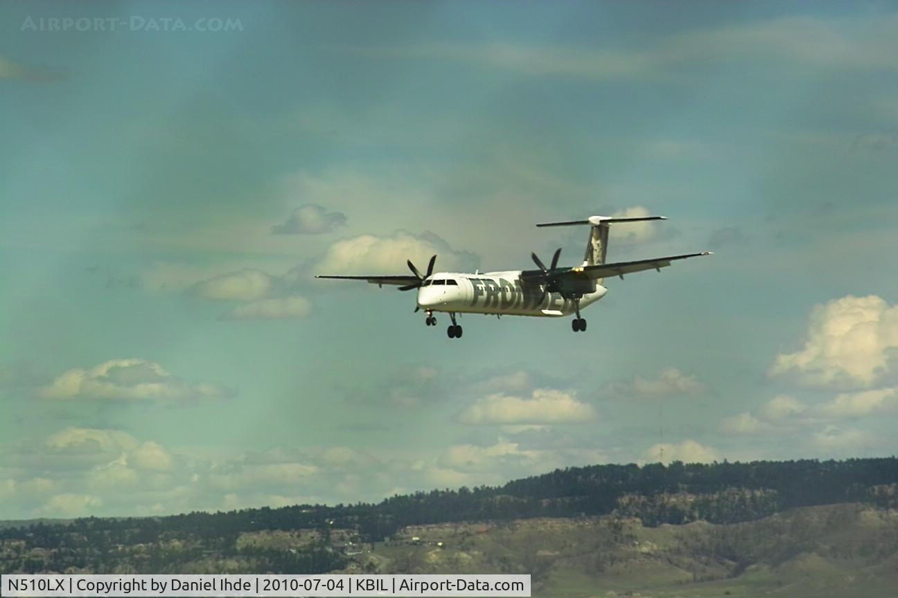 N510LX, 2008 Bombardier DHC-8-402 Dash 8 C/N 4186, Frontier Airlines Dash 8