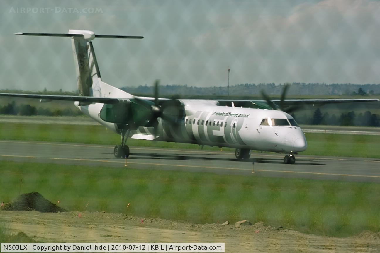 N503LX, 2007 Bombardier DHC-8-402 Dash 8 C/N 4170, Frontier Airlines Dash 8