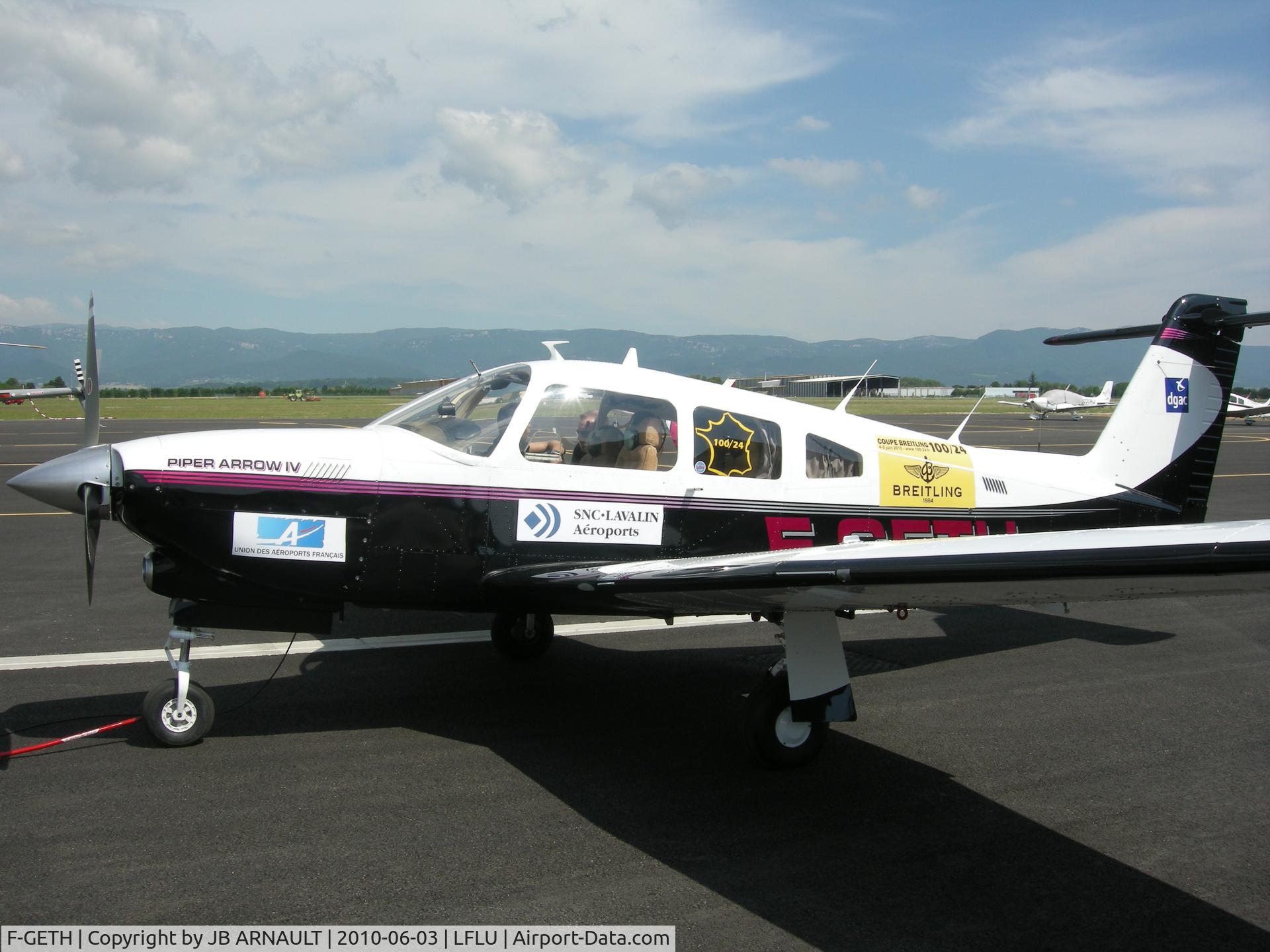 F-GETH, 1978 Piper PA-28RT-201T Arrow IV C/N 28R-8031064, PREPARATION 100/24