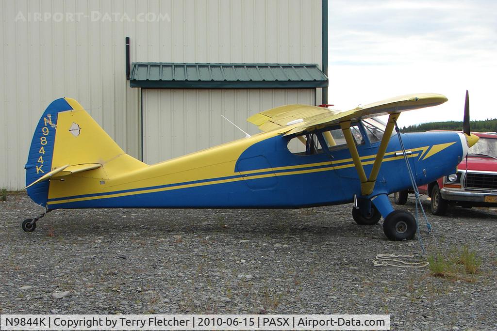 N9844K, 1947 Stinson 108-2 Voyager C/N 108-2844, 1947 Stinson 108-2, c/n: 108-2844 at Soldotna