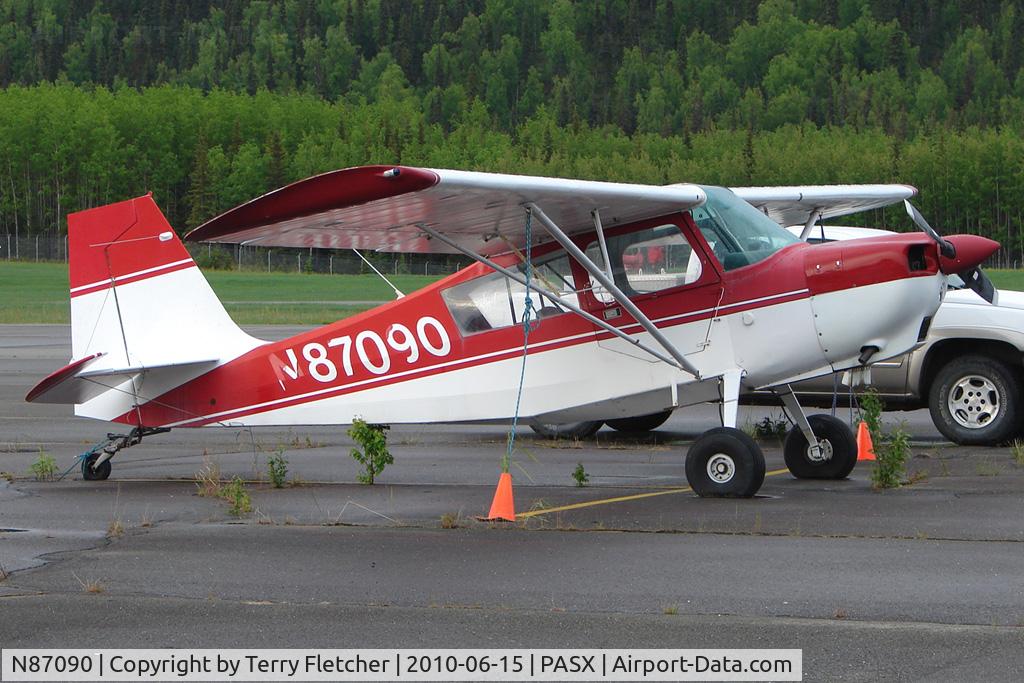 N87090, 1974 Bellanca 8GCBC C/N 66-74, 1974 Bellanca 8GCBC, c/n: 66-74 at Soldotna