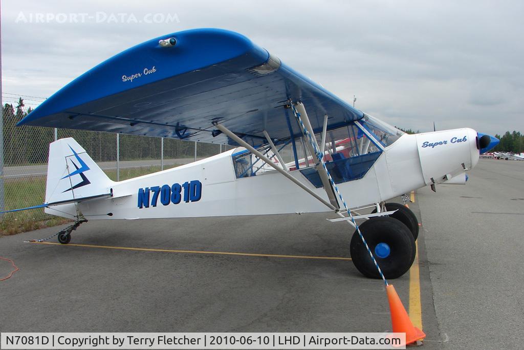 N7081D, 1957 Piper PA-18-150 Super Cub C/N 18-5567, 1957 Piper PA-18-150, c/n: 18-5567 at Lake Hood