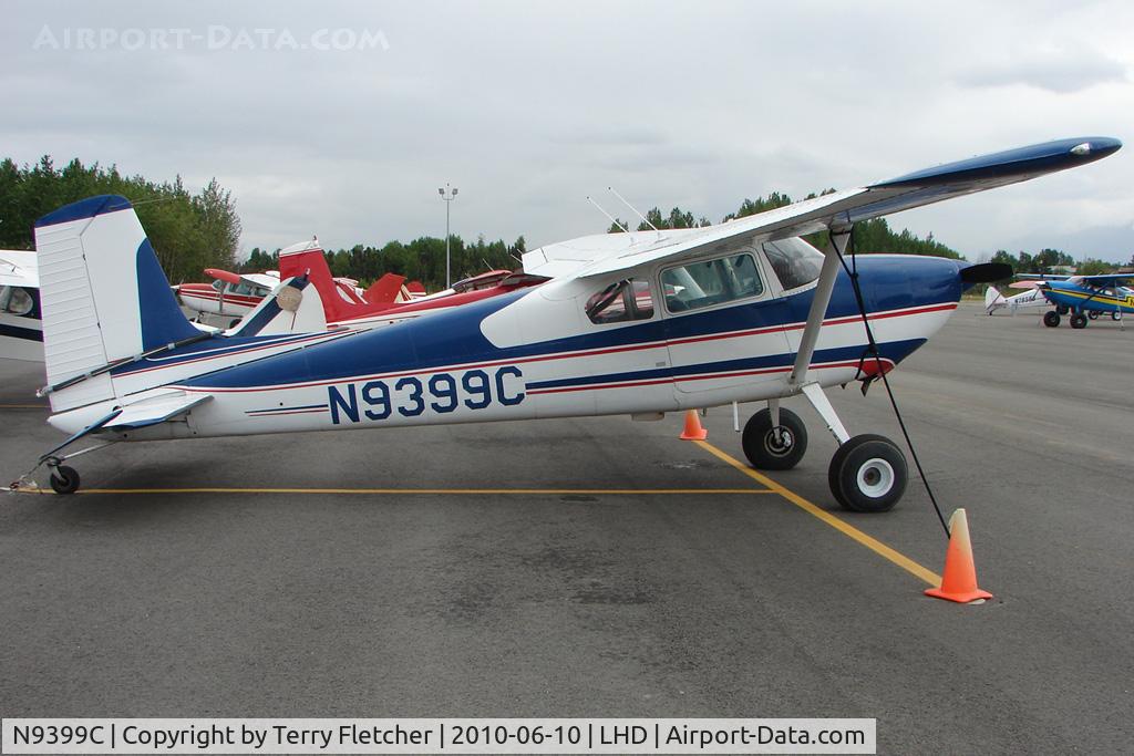 N9399C, 1955 Cessna 180 C/N 31797, 1955 Cessna 180, c/n: 31797 at Lake Hood