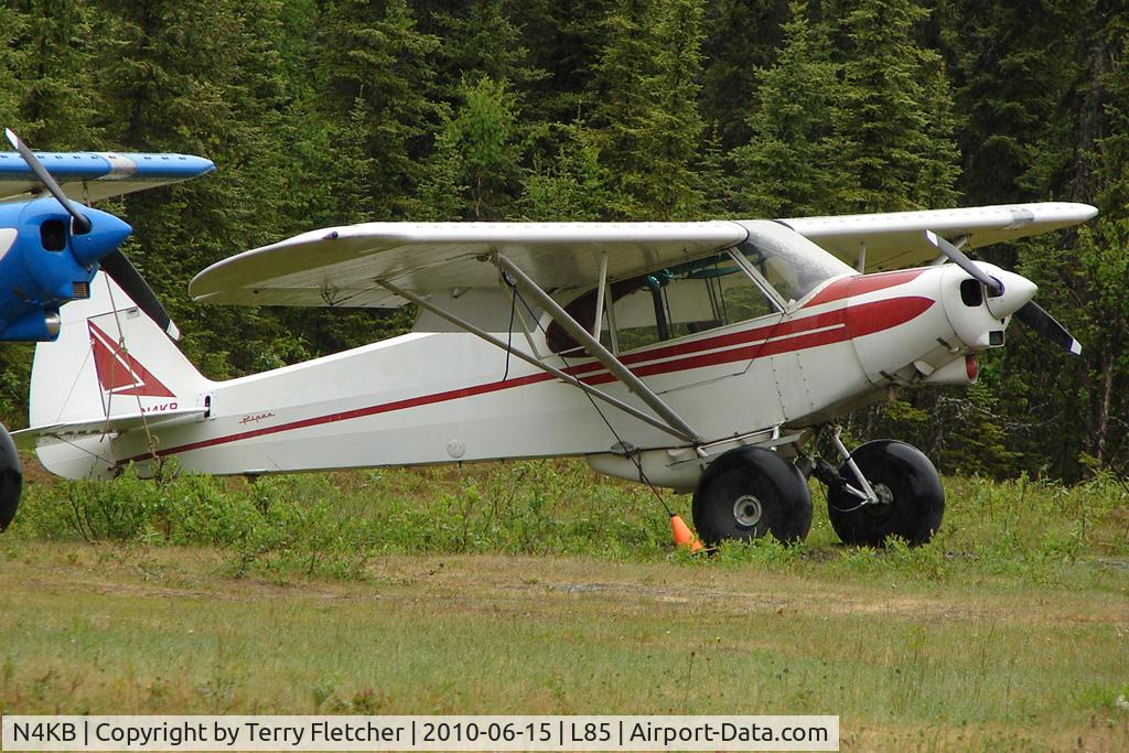 N4KB, 1971 Piper PA-18-150 Super Cub C/N 18-8950, 1971 Piper PA-18-150, c/n: 18-8950 landstrip near Mackeys Lake Soldotna