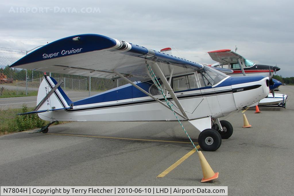 N7804H, 1946 Piper PA-12 Super Cruiser C/N 12-703, 1946 Piper PA-12, c/n: 12-703 at Lake Hood