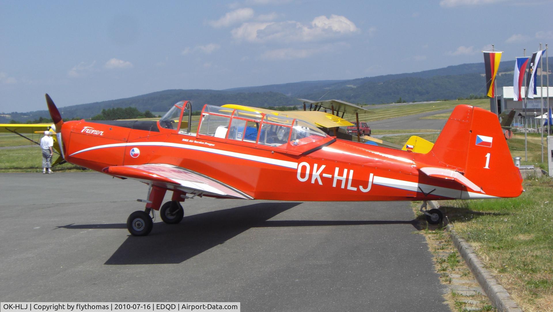 OK-HLJ, Zlin Z-126 Trener 2 C/N 721, OK-HLJ Bayreuth Airport