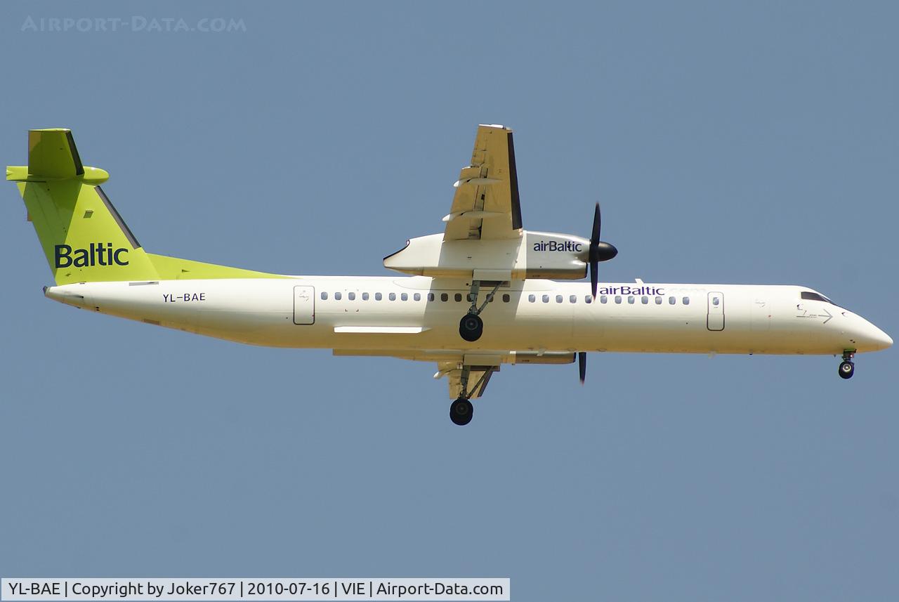 YL-BAE, 2009 Bombardier DHC-8-402 Dash 8 C/N 4289, Air Baltic
