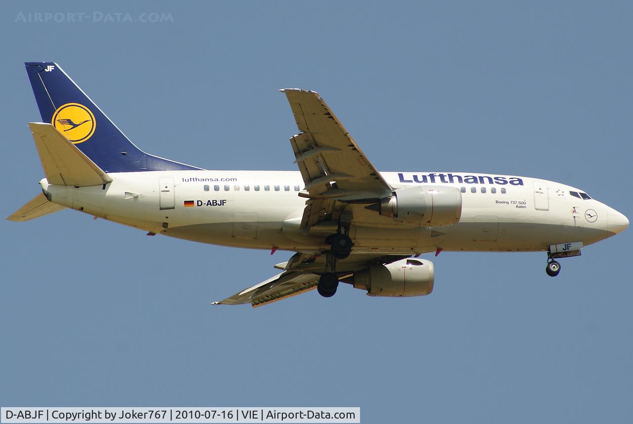 D-ABJF, 1991 Boeing 737-530 C/N 25311, Lufthansa