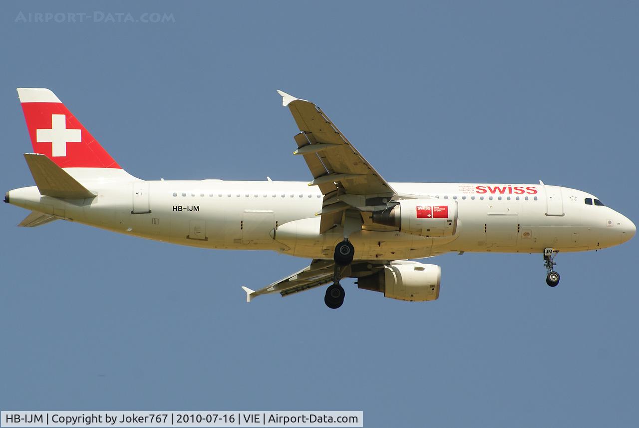 HB-IJM, 1996 Airbus A320-214 C/N 635, Swiss