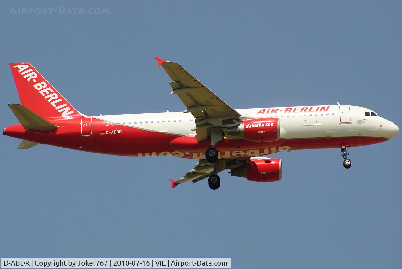 D-ABDR, 2007 Airbus A320-214 C/N 3242, Air Berlin