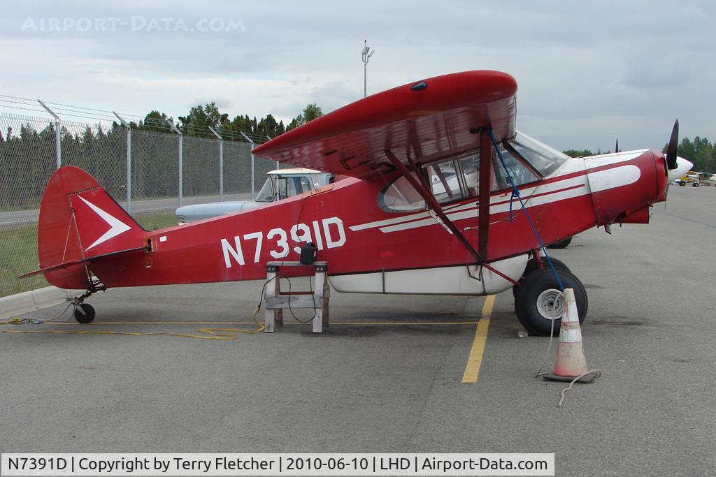 N7391D, 1957 Piper PA-18-150 Super Cub C/N 18-5756, 1957 Piper PA-18-150, c/n: 18-5756 at Lake Hood