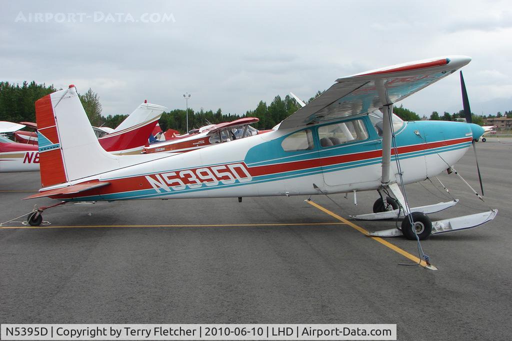 N5395D, 1958 Cessna 180 C/N 50295, 1958 Cessna 180, c/n: 50295 a Lake Hood