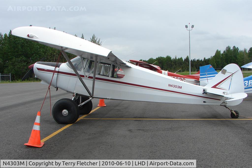 N4303M, 1947 Piper PA-12 Super Cruiser C/N 12-3235, 1947 Piper PA-12, c/n: 12-3235 at Lake Hood