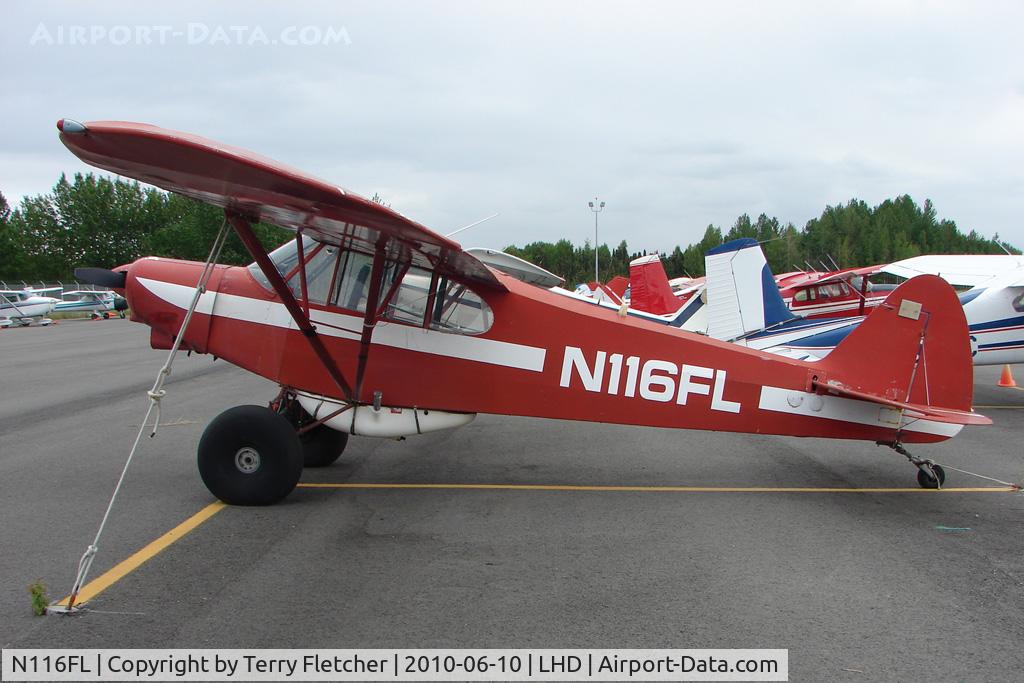 N116FL, 1974 Piper PA-18-150 Super Cub C/N 18-7509029, 1974 Piper PA-18-150, c/n: 18-7509029 at Lake Hood