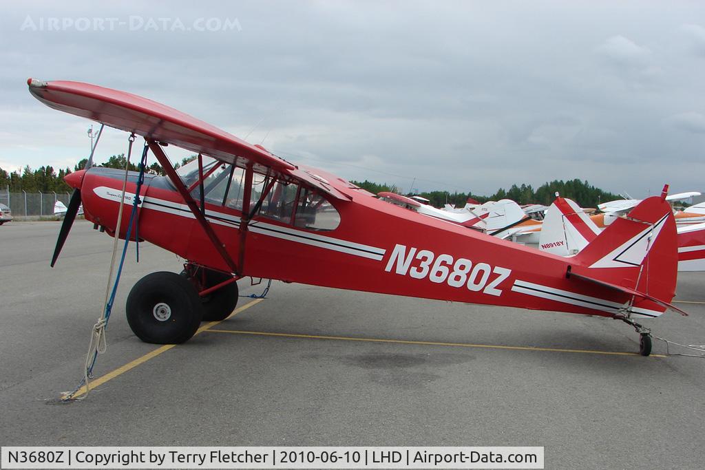 N3680Z, 1960 Piper PA-18-150 Super Cub C/N 18-7409, 1960 Piper PA-18-150, c/n: 18-7409 at Lake Hood