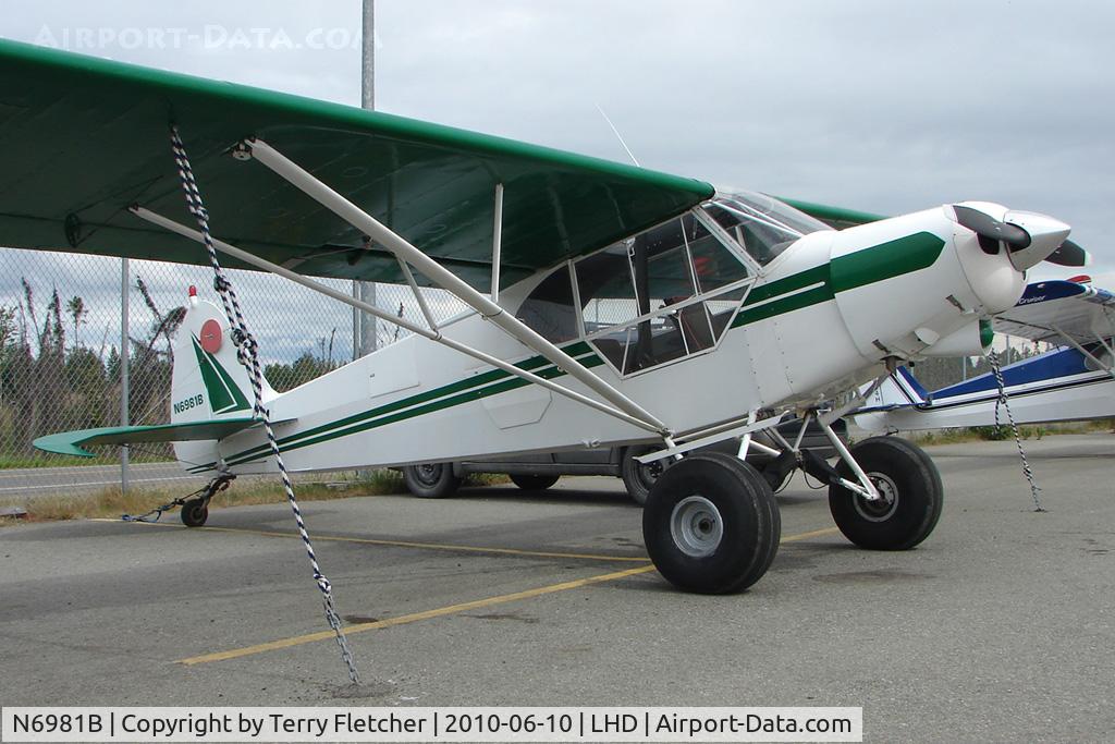 N6981B, 1956 Piper PA-18 C/N 18-5103, 1956 Piper PA-18, c/n: 18-5103 at Lake Hood