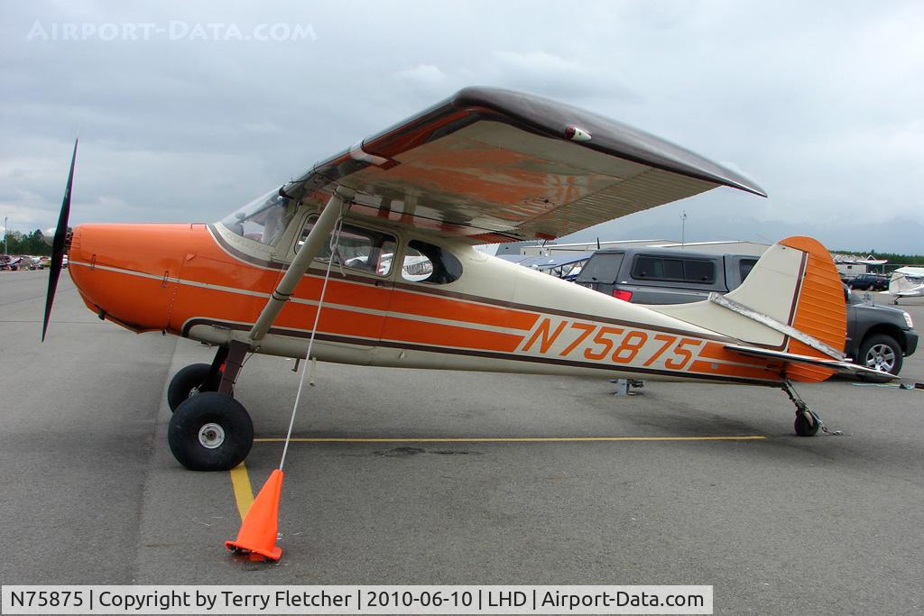 N75875, Cessna 170A C/N 18877, Cessna 170A, c/n: 18877 at Lake Hood