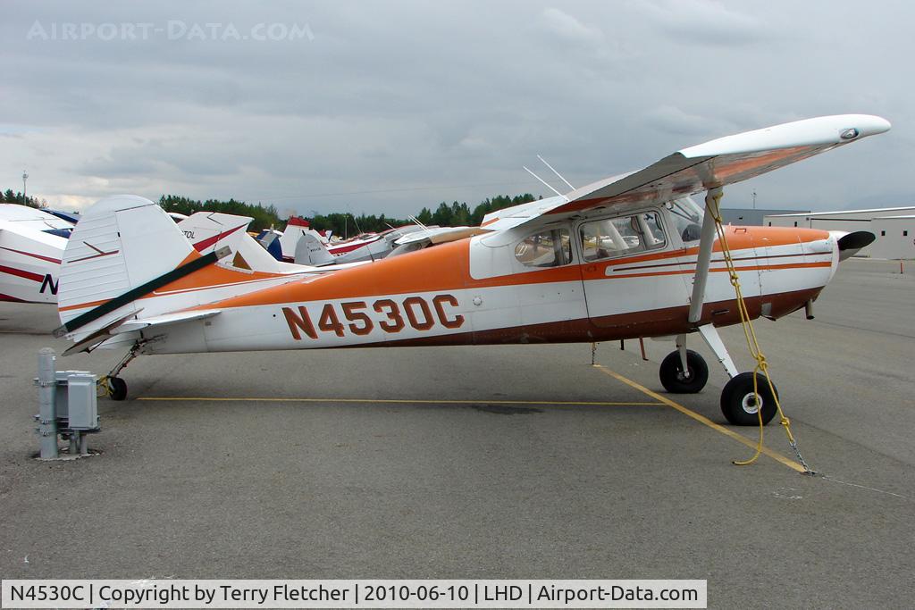 N4530C, 1953 Cessna 170B C/N 25474, 1953 Cessna 170B, c/n: 25474 at Lake Hood