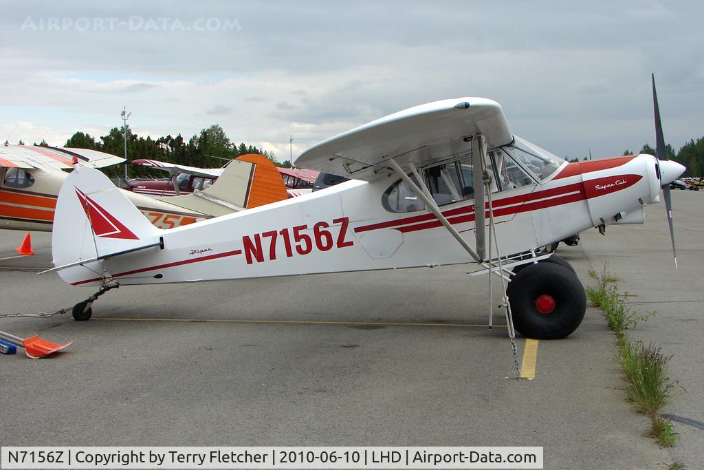 N7156Z, 1965 Piper PA-18-150 Super Cub C/N 18-8270, 1965 Piper PA-18-150, c/n: 18-8270 at Lake Hood