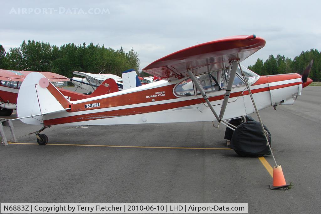 N6883Z, 1964 Piper PA-18-150 Super Cub C/N 18-8136, 1964 Piper PA-18-150, c/n: 18-8136 at Lake Hood